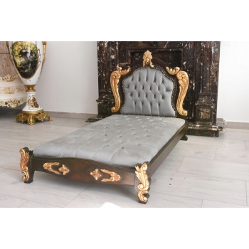 Francuskie Legowisko Dla Psa - Kanapa Sofa Dla Zwierząt - Styl Barok Drewno