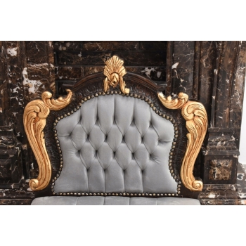 Francuskie Legowisko Dla Psa - Kanapa Sofa Dla Zwierząt - Styl Barok Drewno