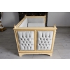 Glamour Legowisko Dla Psa - Kanapa Sofa Dla Zwierząt - Styl Barok Drewno