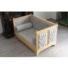 Glamour Legowisko Dla Psa - Kanapa Sofa Dla Zwierząt - Styl Barok Drewno