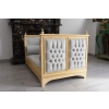 Glamour Legowisko Dla Psa - Kanapa Sofa Dla Zwierząt - Styl Barok Drewno