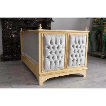 Glamour Legowisko Dla Psa - Kanapa Sofa Dla Zwierząt - Styl Barok Drewno