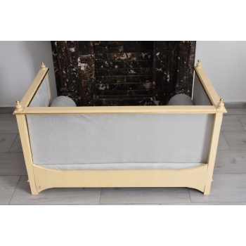 Glamour Legowisko Dla Psa - Kanapa Sofa Dla Zwierząt - Styl Barok Drewno