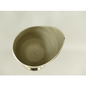 Srebrny Francuski Cooler na Lód Alkohol - Chłodziarka na Wino Wódkę Stojak