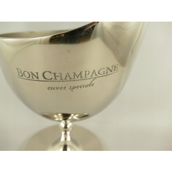 Srebrny Francuski Cooler na Lód Alkohol - Chłodziarka na Wino Wódkę Stojak