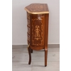 Francuska Komoda Intarsjowana Ludwik - Stolik Nocny - Stolik z Szufladami