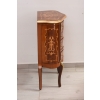 Francuska Komoda Intarsjowana Ludwik - Stolik Nocny - Stolik z Szufladami