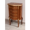 Francuska Komoda Intarsjowana Ludwik - Stolik Nocny - Stolik z Szufladami