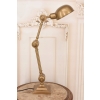 Aluminiowa Lampa Gabinetowa - Lampka Stołowa Biuro - Złota Retro Vintage
