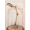 Aluminiowa Lampa Gabinetowa - Lampka Stołowa Biuro - Złota Retro Vintage