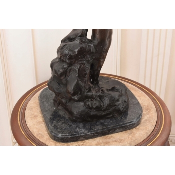 Giga Akt Ewa - Posąg Akt Kobiety - Sygn - Rzeźba Figura z Brązu