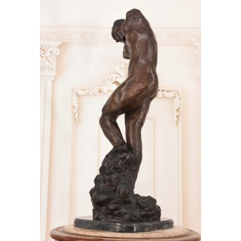 Giga Akt Ewa - Posąg Akt Kobiety - Sygn - Rzeźba Figura z Brązu