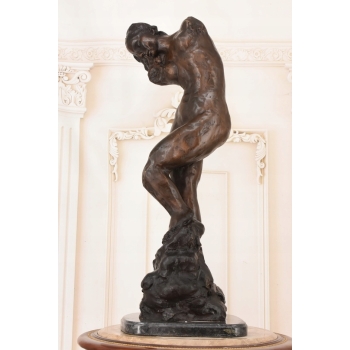 Giga Akt Ewa - Posąg Akt Kobiety - Sygn - Rzeźba Figura z Brązu