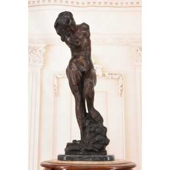 Giga Akt Ewa - Posąg Akt Kobiety - Sygn - Rzeźba Figura z Brązu