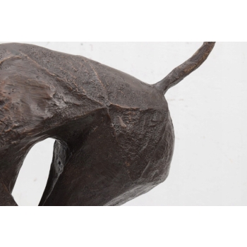 Ogromny Byk z Brązu - Decoux Style - Kubizm - Figura Rzeźba z Brązu