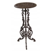 Ażurowy Ogrodowy Żeliwny Stolik Stół - Brązowy do Ogrodu