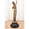 Kobieta Egipcjanka - Akt - Figura Rzeźba z Brązu - Dekoracja