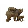 Trzy Niedźwiedzie z Matką - Rodzina - Niedźwiedź - Figura Rzeźba z Brązu
