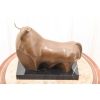Fernando Botero - Gruby Abstrakcyjny Byk - Figura Rzeźba z Brązu - Ozdoba