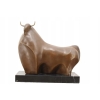Fernando Botero - Gruby Abstrakcyjny Byk - Figura Rzeźba z Brązu - Ozdoba