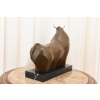 Fernando Botero - Gruby Abstrakcyjny Byk - Figura Rzeźba z Brązu - Ozdoba