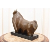 Fernando Botero - Gruby Abstrakcyjny Byk - Figura Rzeźba z Brązu - Ozdoba