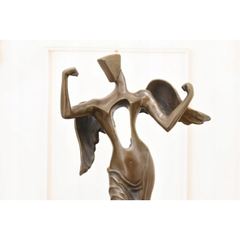 Surrealistyczny Anioł - Salvador Dali Style - Abstrakcyjna - Figura z Brązu