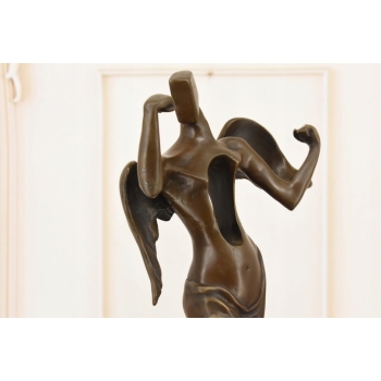 Surrealistyczny Anioł - Salvador Dali Style - Abstrakcyjna - Figura z Brązu