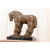 Fernando Botero - Gruby Modernistyczny Koń - Figura Rzeźba z Brązu - Ozdoba