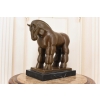 Fernando Botero - Gruby Modernistyczny Koń - Figura Rzeźba z Brązu - Ozdoba