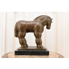 Fernando Botero - Gruby Modernistyczny Koń - Figura Rzeźba z Brązu - Ozdoba
