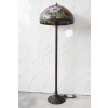 Lampa Podłogowa - Tiffany Style - Lampa Witrażowa - Kolorowa Lampka - Biuro