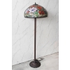 Lampa Podłogowa - Tiffany Style - Lampa Witrażowa - Kolorowa Lampka - Biuro