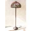 Lampa Podłogowa - Tiffany Style - Lampa Witrażowa - Kolorowa Lampka - Biuro