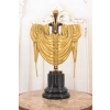 Tancerka z Brązu - Złocony Brąz - Szeherezada - Styl Art Deco 50 cm