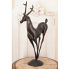 Nowoczesny Nowoczesny Jeleń - Figura Rzeźba z Brązu - Prezent Ozdoba