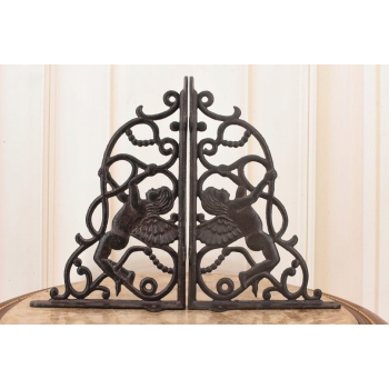 Żeliwny Wieszak - Wspornik pod Półkę - Amory Anioły - Dekoracja