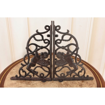 Żeliwny Wieszak - Wspornik pod Półkę - Amory Anioły - Dekoracja