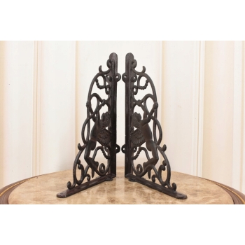 Żeliwny Wieszak - Wspornik pod Półkę - Amory Anioły - Dekoracja