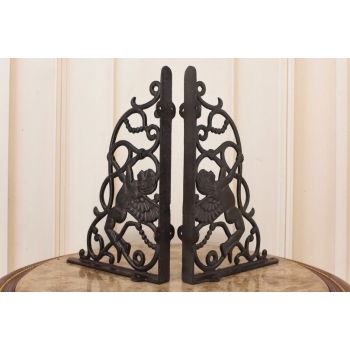 Żeliwny Wieszak - Wspornik pod Półkę - Amory Anioły - Dekoracja