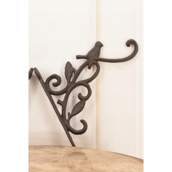 Żeliwny Wieszak - Wspornik pod Półkę - Ptak Ptaki - Dekoracja Uchwyt