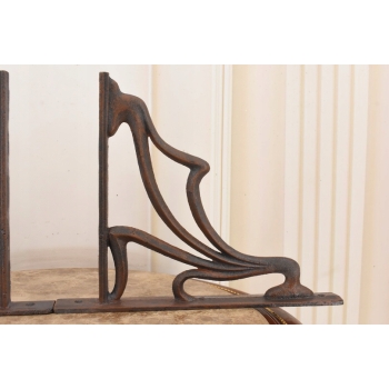 Żeliwny Wieszak - Wspornik pod Półkę - Kątownik - Dekoracja Uchwyt