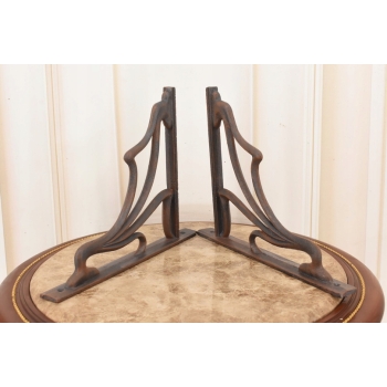 Żeliwny Wieszak - Wspornik pod Półkę - Kątownik - Dekoracja Uchwyt