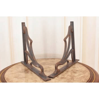 Żeliwny Wieszak - Wspornik pod Półkę - Kątownik - Dekoracja Uchwyt