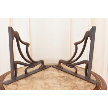 Żeliwny Wieszak - Wspornik pod Półkę - Kątownik - Dekoracja Uchwyt