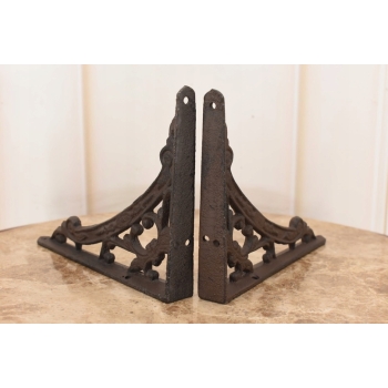 Żeliwny Wieszak - Wspornik pod Półkę - Kątownik - Dekoracja Uchwyt