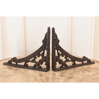 Żeliwny Wieszak - Wspornik pod Półkę - Kątownik - Dekoracja Uchwyt