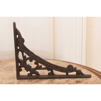 Żeliwny Wieszak - Wspornik pod Półkę - Kątownik - Dekoracja Uchwyt