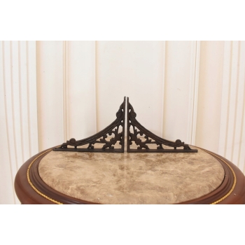 Żeliwny Wieszak - Wspornik pod Półkę - Kątownik - Dekoracja Uchwyt