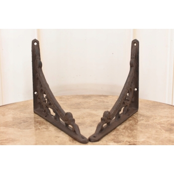 Żeliwny Wieszak - Wspornik pod Półkę - Kątownik - Dekoracja Uchwyt